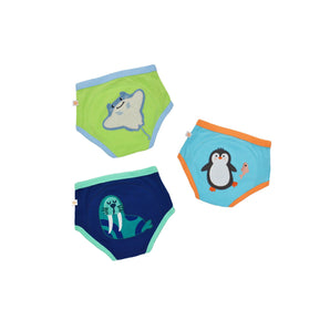 Zoocchini Organic Potty Training Pants 3 Pack | Toddler Underwear Set - My Little Thieves