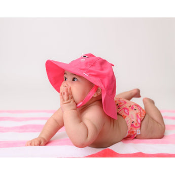 Zoocchini Reusable Swim Diaper & Sun Hat Set | Upf 50+ Baby Swimwear - My Little Thieves