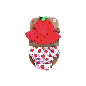 Zoocchini Reusable Swim Diaper & Sun Hat Set | Upf 50+ Baby Swimwear - My Little Thieves