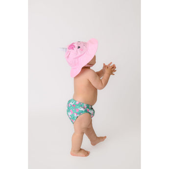 Zoocchini Reusable Swim Diaper & Sun Hat Set | Upf 50+ Baby Swimwear - My Little Thieves