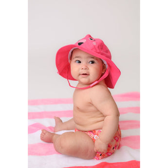 Zoocchini Reusable Swim Diaper & Sun Hat Set | Upf 50+ Baby Swimwear - My Little Thieves