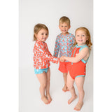 Zoocchini Upf 50+ Rashguard Swim Top & Short Set For Kids - My Little Thieves