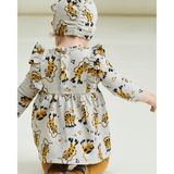 The Bonnie Mob Candy Dress With Frill Shoulder Cats | Dresses