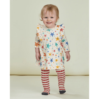 The Bonnie Mob Candy Dress With Frill Shoulder Stars | Dresses