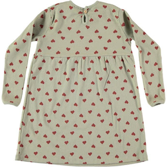 Piknic Barcelona Dress Sally Hearts Kaki | Dresses