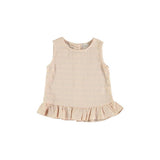 Piknic Barcelona Leandra Frilled Pink Top | Pink