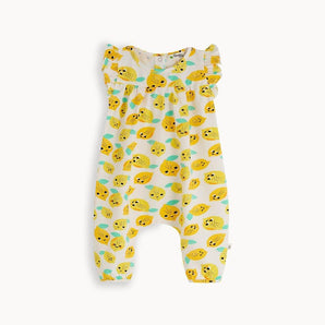 The Bonnie Mob Lemon Frill Sleeve Jumpsuit | The Bonnie Mob