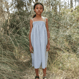 Piknic Barcelona Johana Blue Lining Dress | Blue