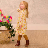 The Bonnie Mob Stars Dress With Frill Shoulder | Aw22
