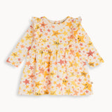 The Bonnie Mob Stars Dress With Frill Shoulder | Aw22