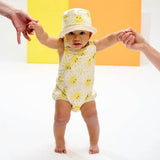 The Bonnie Mob Sunshine Bubble Romper | Romper Baby