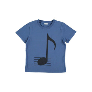Piknic Barcelona T Shirt Joan Music Note Blue Night | Blue