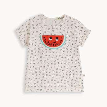 The Bonnie Mob Watermelon T Shirt | Black