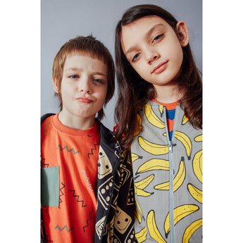 Indikidual - Banana Organic Cotton Kids Zip Cardigan - detail image 2