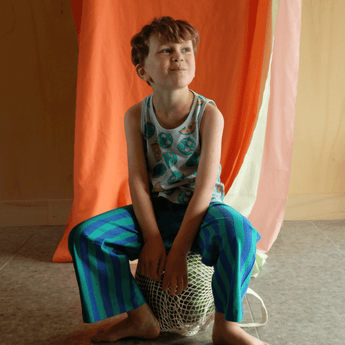 Indikidual - Melon Man Organic Cotton Kids Tank Vest Top - detail image 9
