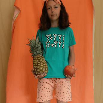 Indikidual - Tutti Slogan Organic Cotton Kids T-Shirt - detail image 2