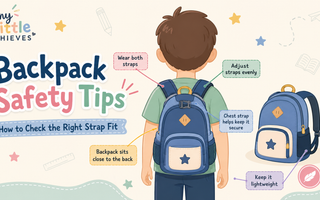 Backpack Safety Tips for Kids: How to Check the Right Strap Fit