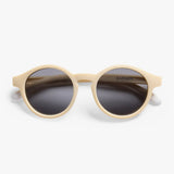 Barner Le Marais Sun Baby Vanilla cream polarised sunglasses, front view, 0-9 months