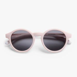 Barner Le Marais Sun Toddler Cotton Candy pink round polarised kids sunglasses age 9 to 36 months front view