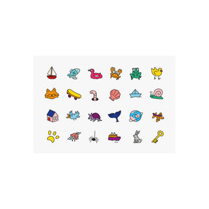 Nailmatic Crac Flamingo  Polly Kids Nail Polish+Nail Stickers