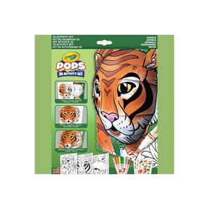 Crayola Pops 3D Coloring Kit - Jungle