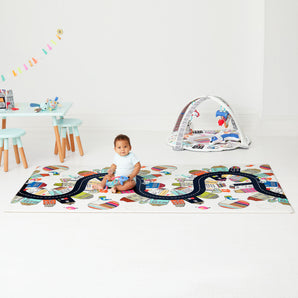 Skip Hop Reversible Playmat Vibrant Village | Baby Play