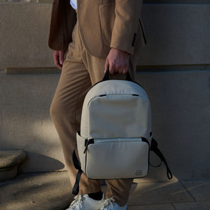 MiaMily Expanding Backpack - Beige