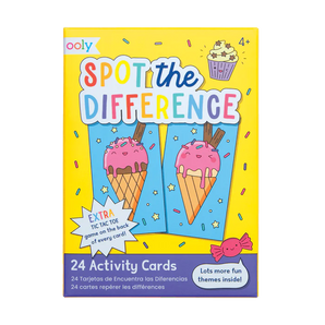Spot the difference paper games