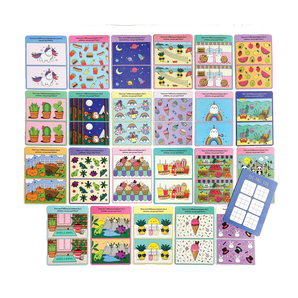 Spot the difference paper games