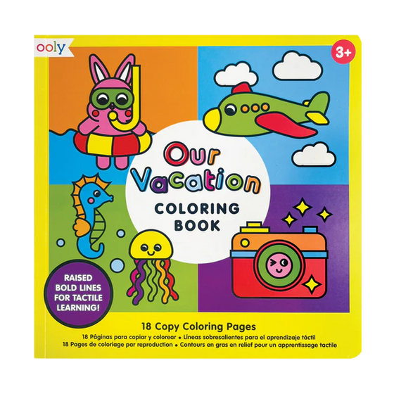 Our Vacation Copy Coloring Book