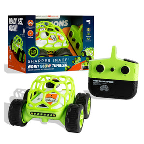 Sharper Image Remote Control Glow In The Dark Orbit Tumbler Car Toy