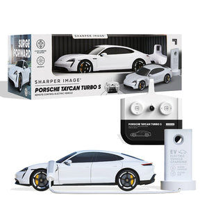 Sharper Image Officially Licensed Porsche Taycan Turbo S Remote Control Electric Car