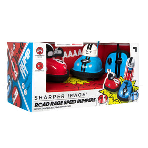 Sharper Image RC Speed Bumper Road Rage Two Player Remote Controlled Toy