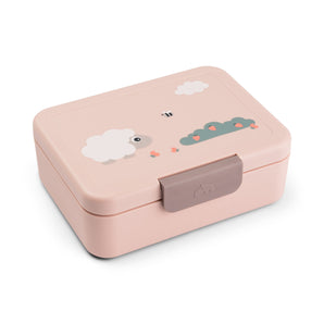 Done By Deer Lunch Box with Divider Tiny Farm Powder