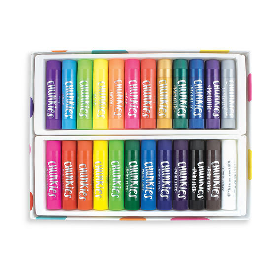 Chunkies Paint Sticks - Set of 24 - Variety Pack