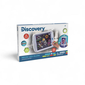 Discovery Kids STEM Neon LED Glow Drawing Board