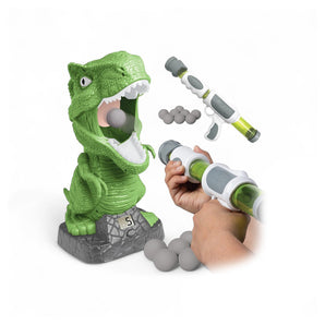 Discovery Kids Hungry T-Rex Feeding Shooting Soft Ball  Game with Sound