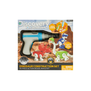 Discovery Mindblown Dinosaur Construction 90-Piece Action Set