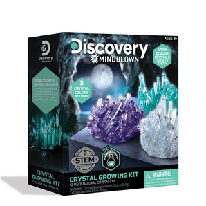 Discovery Mindblown 12-Piece Lab Crystal Growing Kit