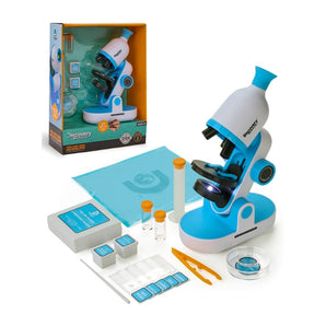 Kid's Early Explorers 41 pcs Microscope Set STEM Toy