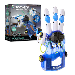 Discovery Mindblown 87-Piece DIY Bionic Hand Hydraulic Build Kit