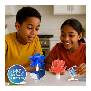 Toy DIY Crystal Grow Kit Sea Creations 8 Creatures
