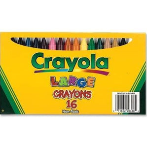 16 ct. Large Crayons - Lift Lid Box - My Little Thieves