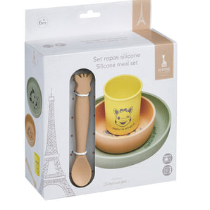 Sophie la girafe Il Etait Une Fois Silicone Meal Set Multi color