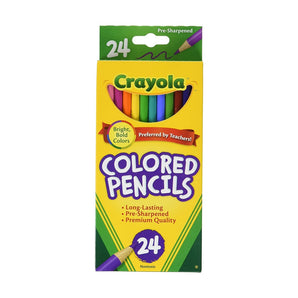 24 ct. Colored Pencils, Long - My Little Thieves