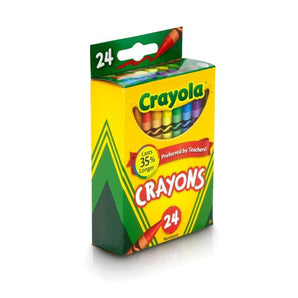 24 ct. Crayons - Peggable - My Little Thieves
