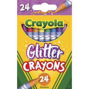 24 ct. Glitter Crayons - My Little Thieves