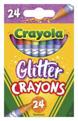 24 ct. Glitter Crayons - My Little Thieves