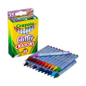 24 ct. Glitter Crayons - My Little Thieves