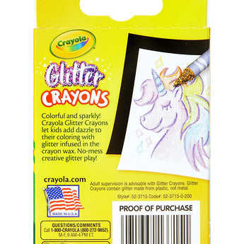24 ct. Glitter Crayons - My Little Thieves